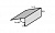 Фартук S16 обратный капельник TEGOLA, серый RAL 7004, развертка 20 см, длина 2 м